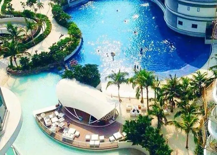 Azure Urban Residences 1br With Huge Wavepool & Man-made Near Airport 마닐라