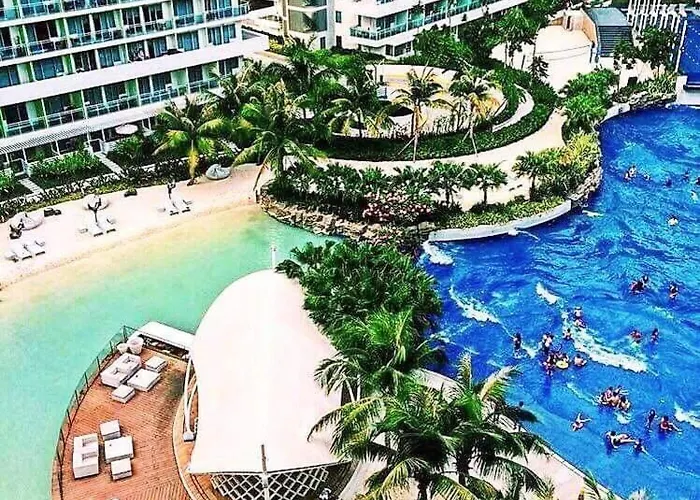 Azure Urban Residences 1br With Huge Wavepool & Man-made Near Airport 아파트